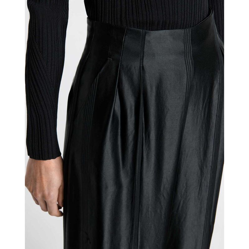 Cue Satin Stripe Wide Leg Pant image number 2